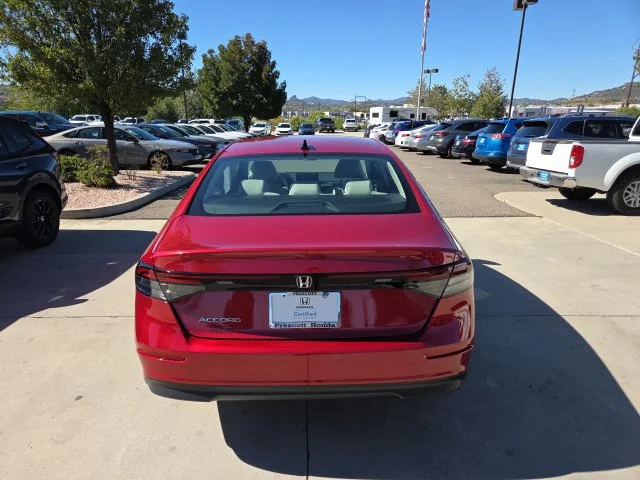 Certified Used 2025 Radiant Red Metallic Honda 1.5T SE image 45