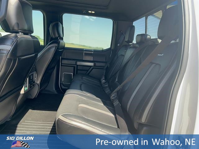 Used 2018 White Platinum Metallic Tri-Coat Ford Platinum image 20