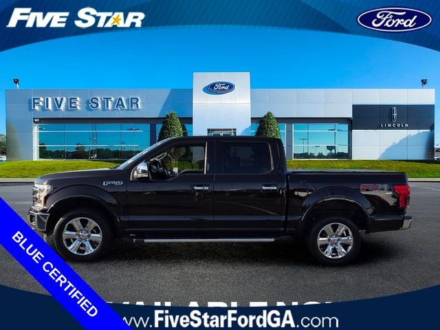 Certified Used 2018 Magma Red Ford Lariat image 4