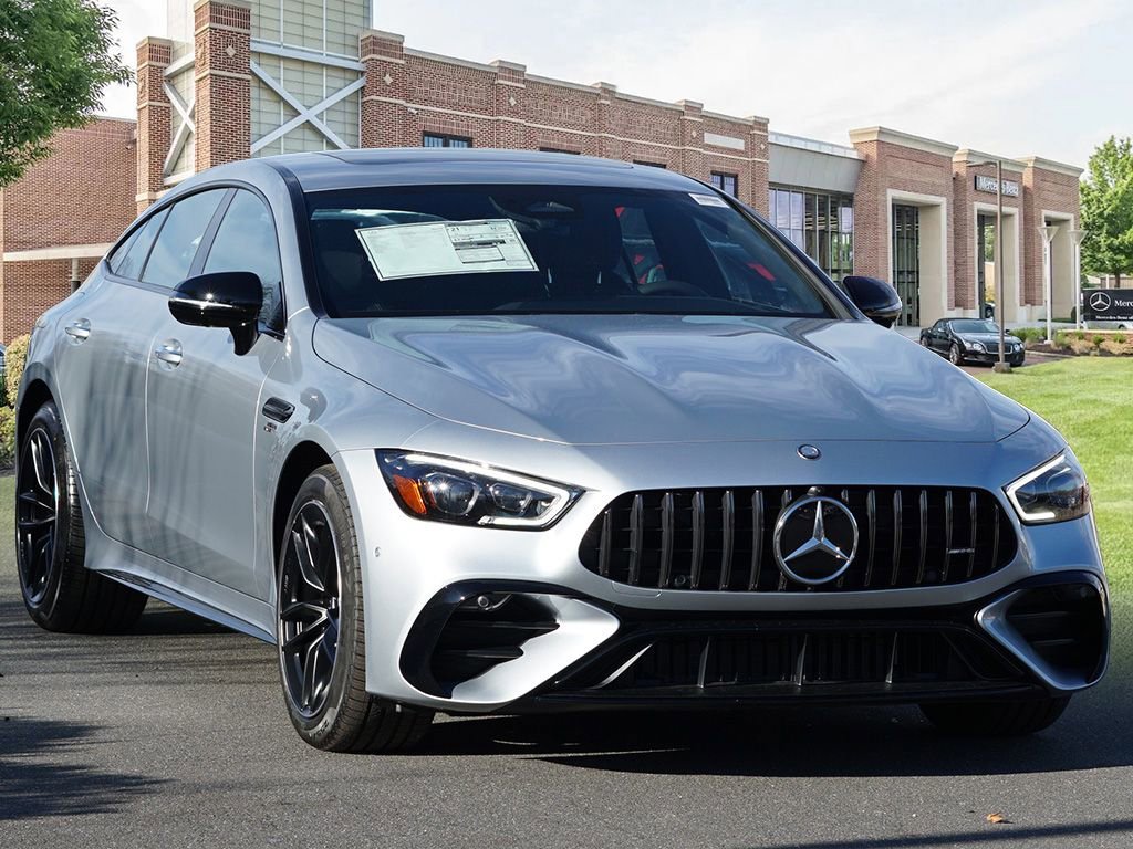 New 2026 Cirrus Silver Metallic Mercedes-Benz AMG® GT 53 4-Door Coupe image 3