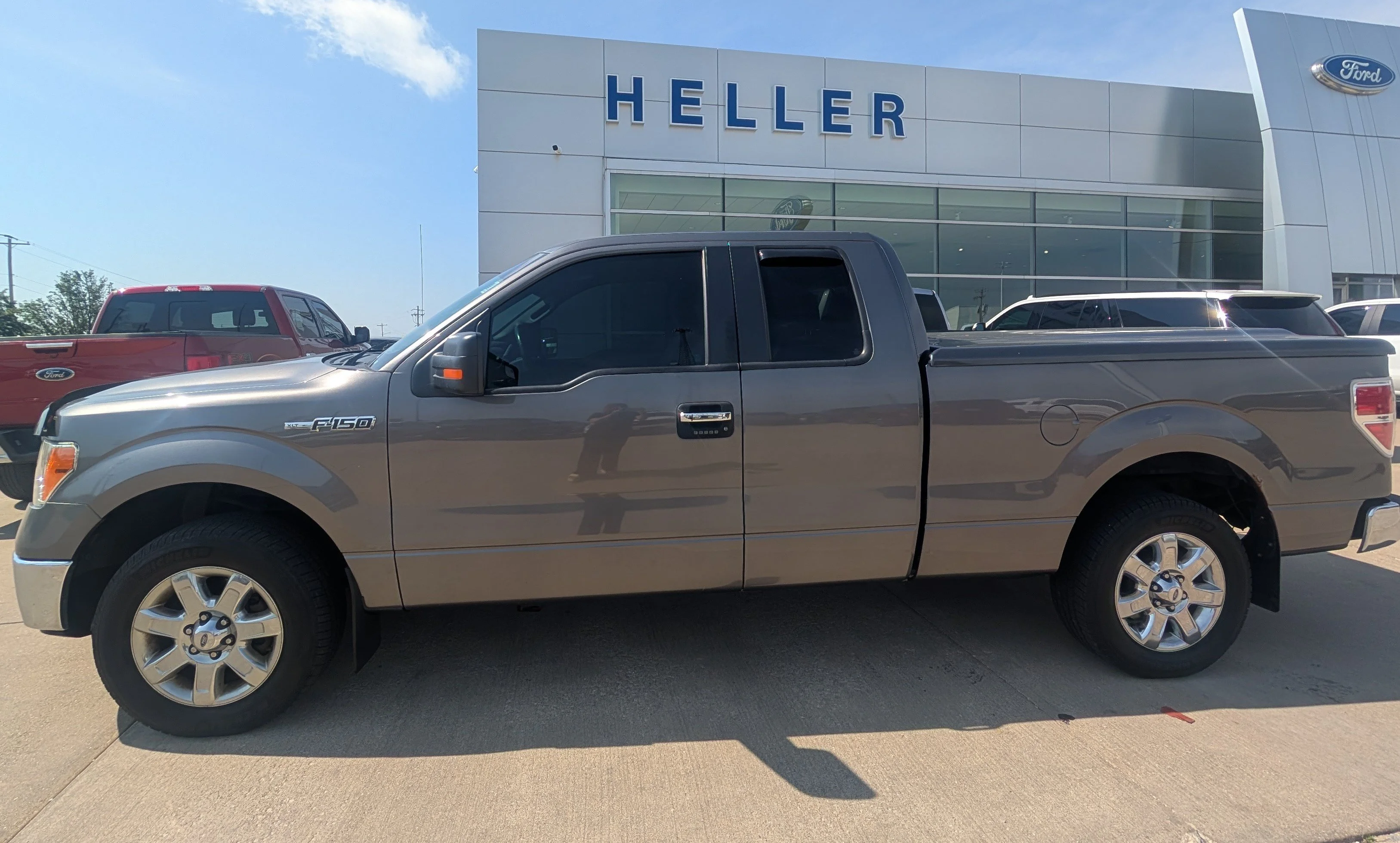 Used 2013 Sterling Gray Metallic Ford XLT image 3