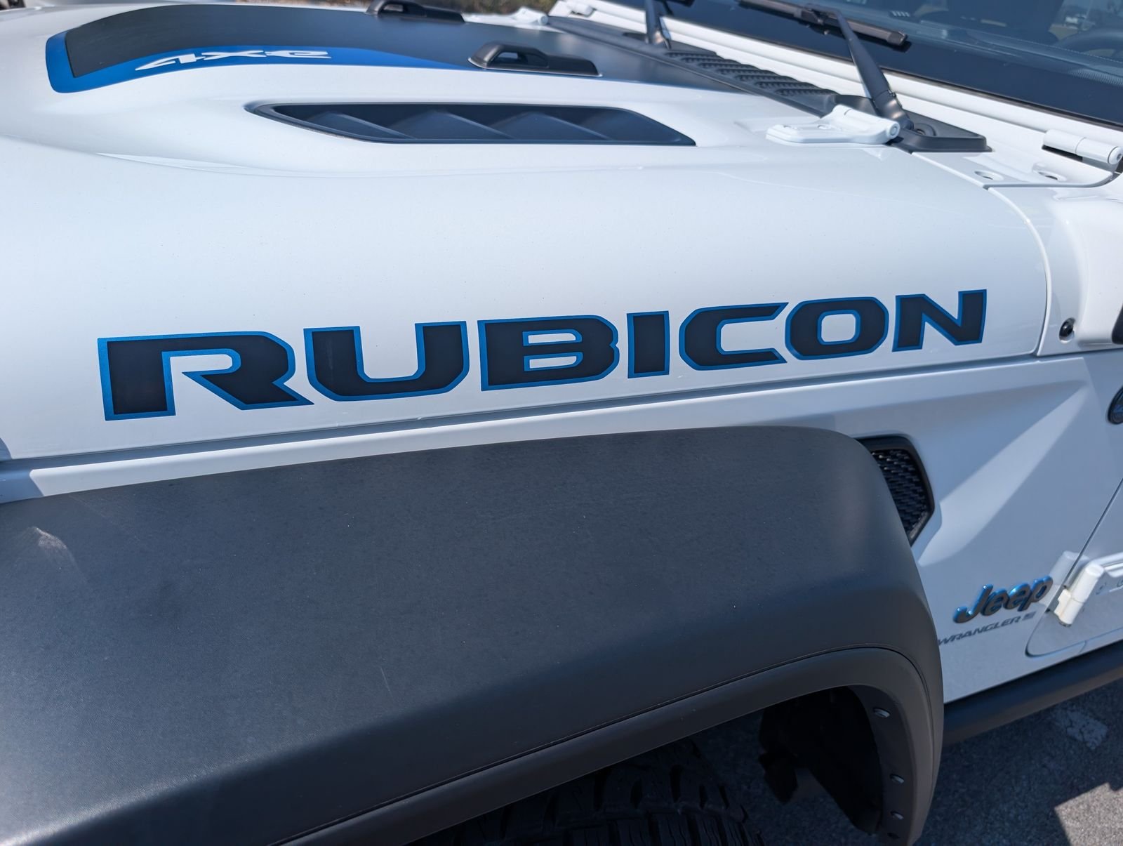 Used 2024 White Jeep Rubicon 4xe image 5