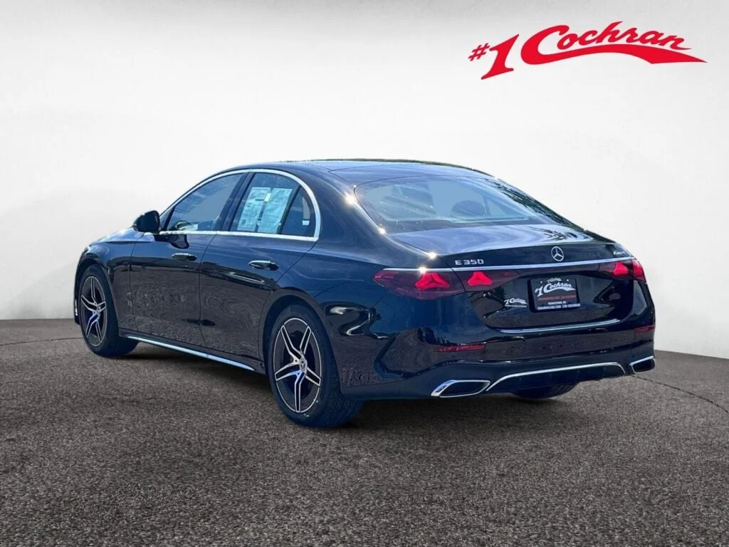Used 2024 BLK/Black Mercedes-Benz E 350 image 10