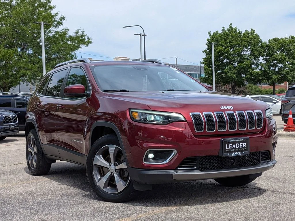 Used 2019 Red Jeep Limited image 1