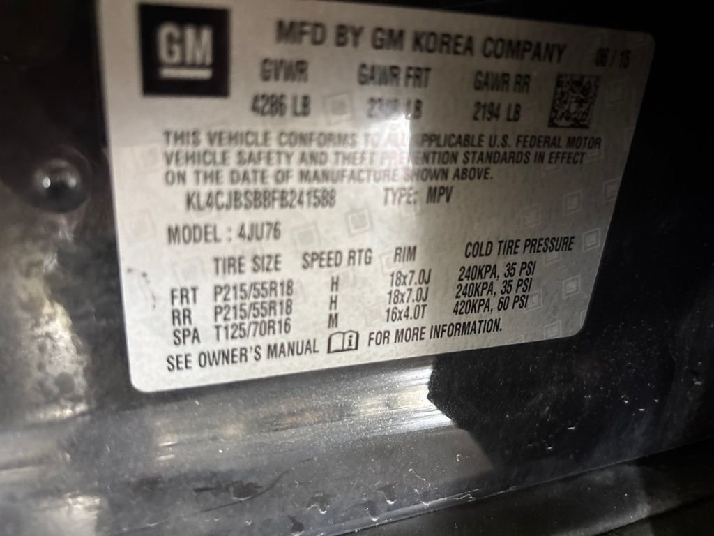 Used 2015 Black Buick Convenience image 11