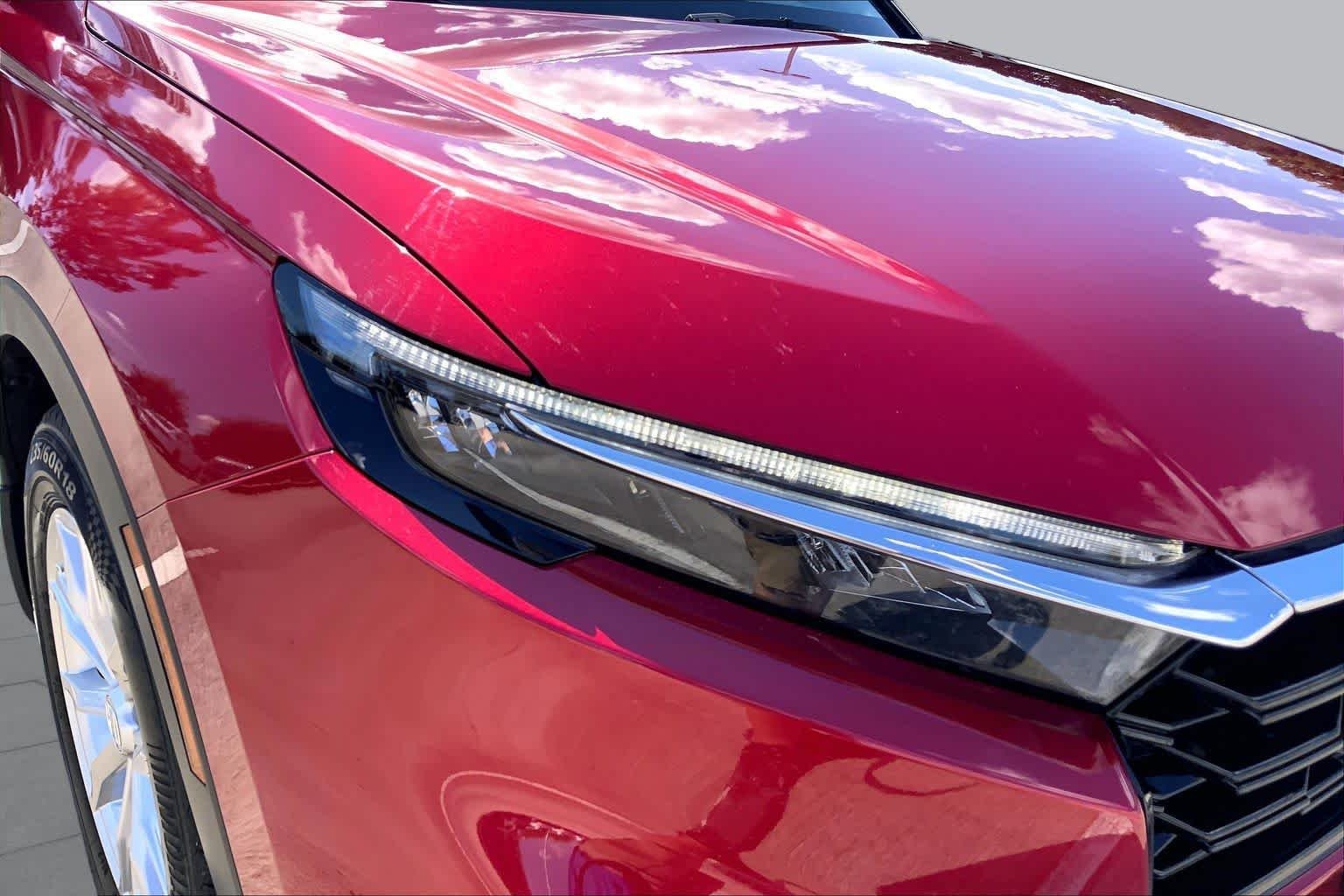 Used 2025 Radiant Red Metallic Honda EX image 27