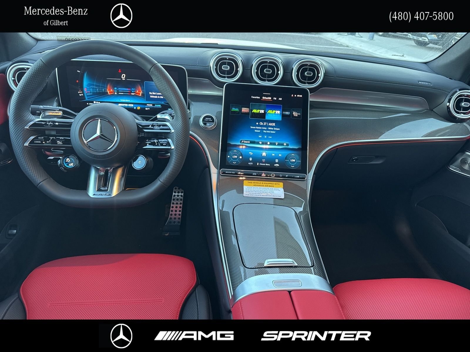 New 2026 MANUFAKTUR Cirrus Silver Magno Mercedes-Benz GLC 43 AMG® COUPE image 20
