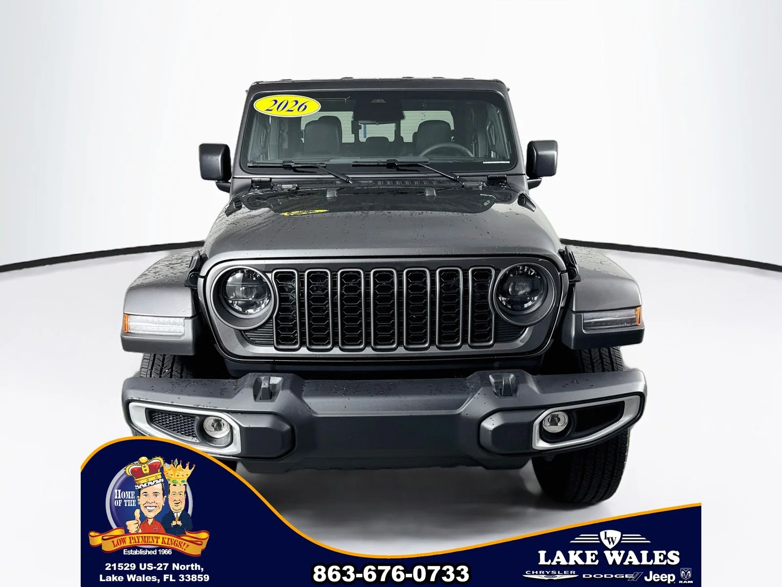 New 2026 Granite Crystal Metallic Clearcoat Jeep  image 2