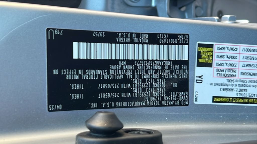 Certified Used 2025 Silver Toyota LE image 24