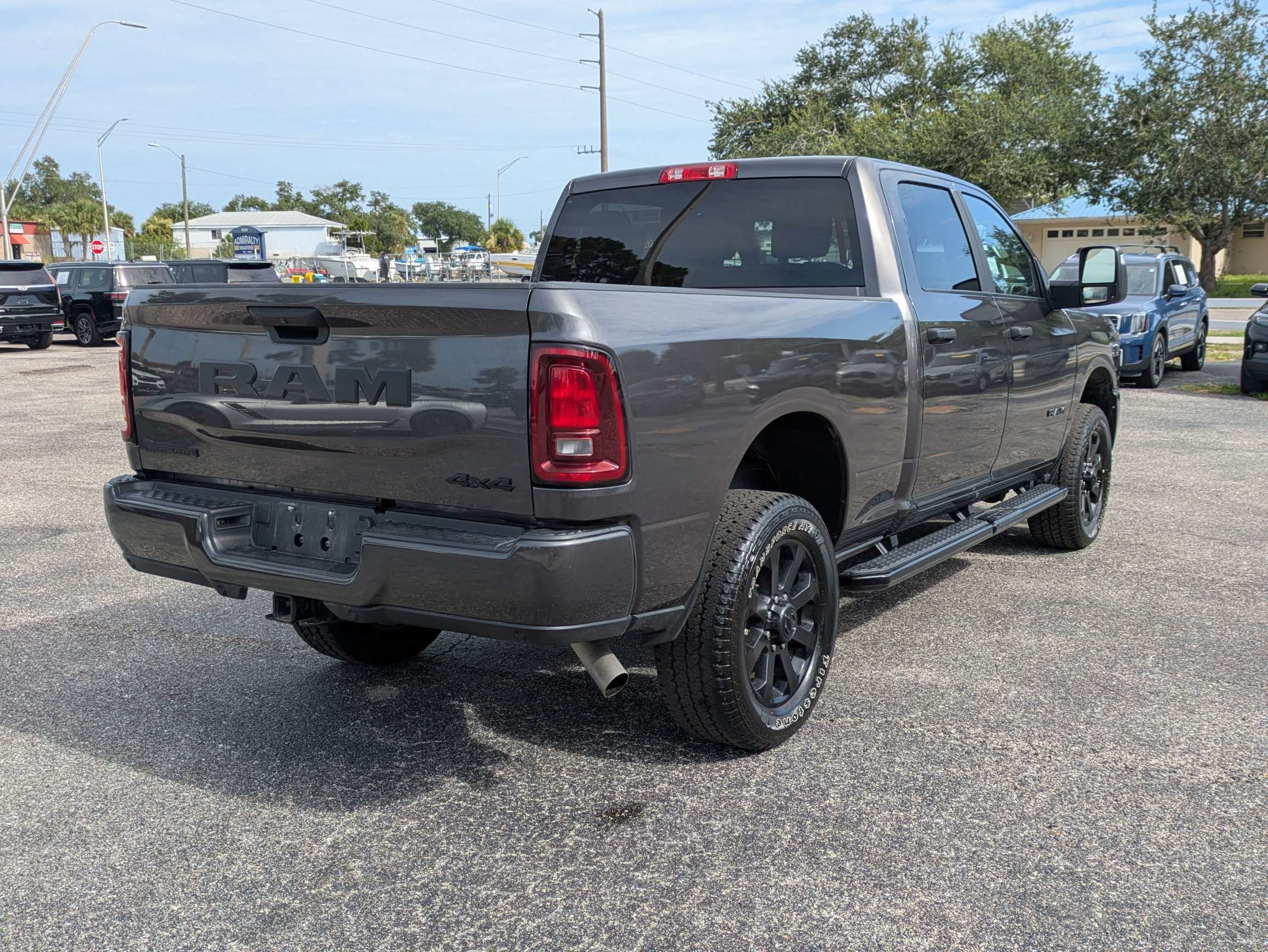 Used 2025 Granite Crystal Metallic Clearcoat Ram Big Horn image 5