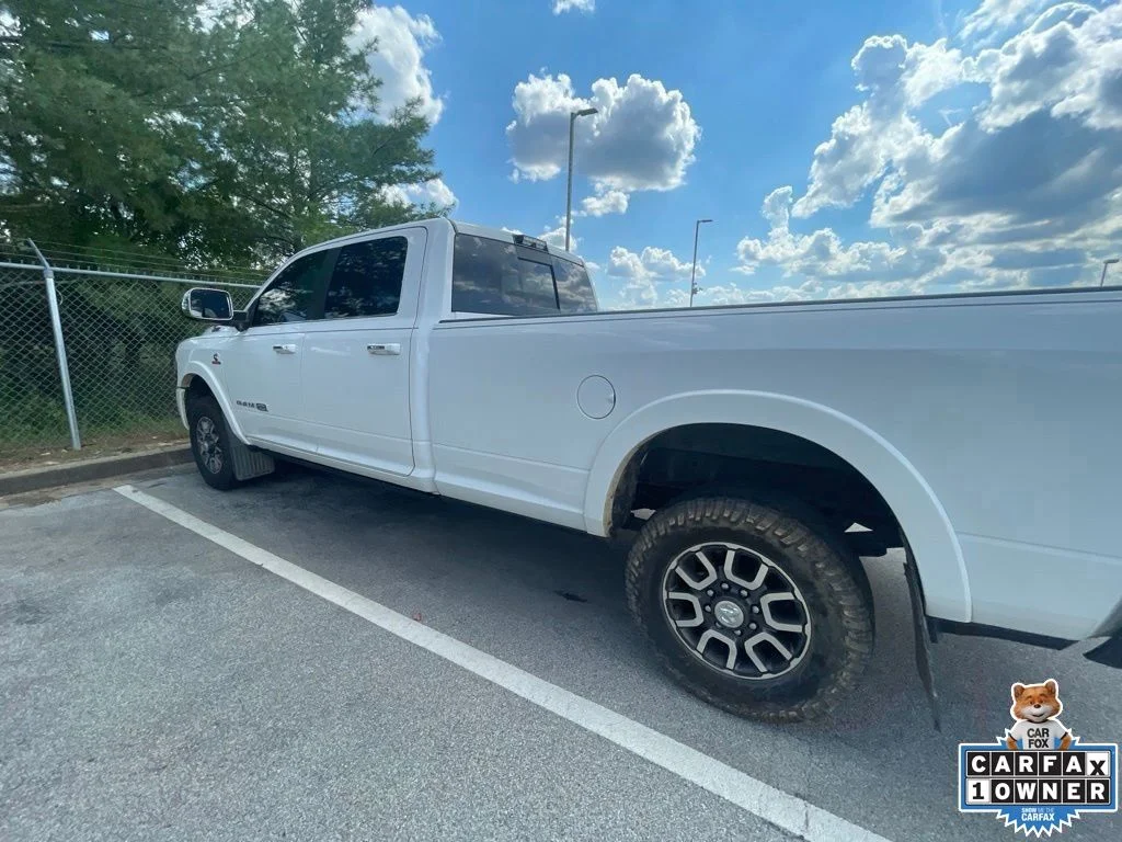 Used 2020 White Ram Laramie Longhorn image 14