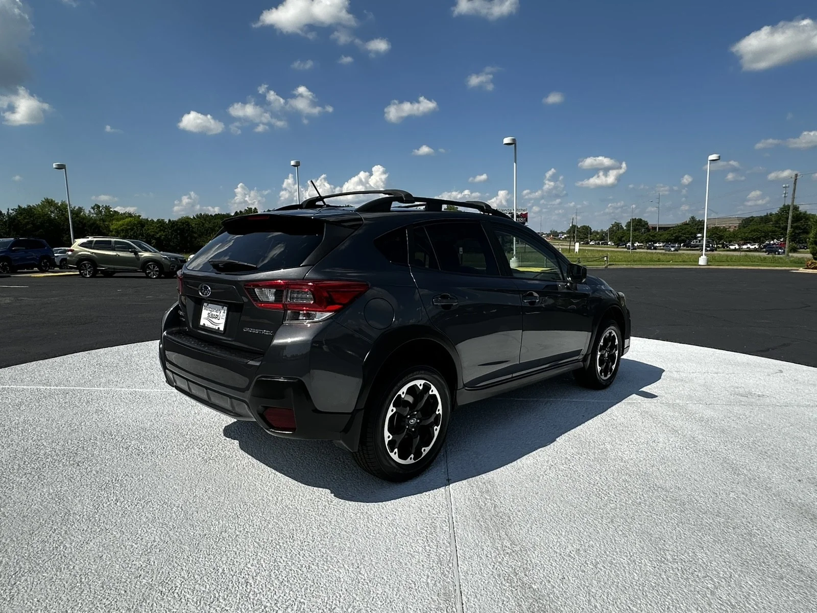 Used 2023 Magnetite Gray Metallic Subaru CVT image 7