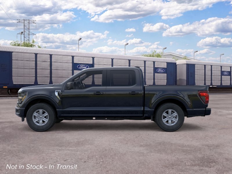 New 2026 Agate Black Metallic Ford XLT image 3