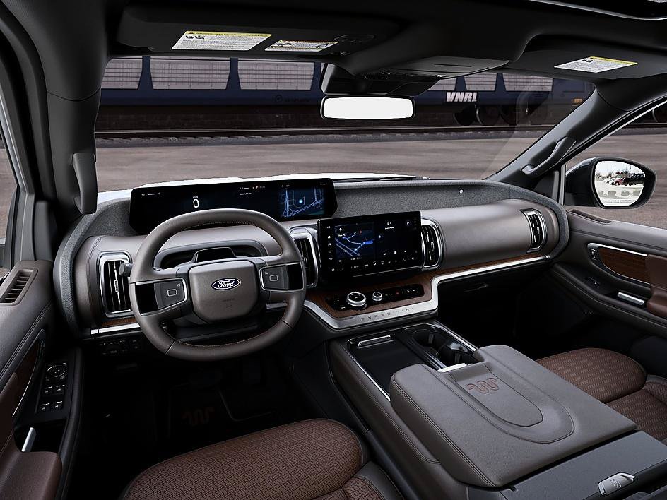 New 2027 Star White Metallic Tri-Coat Ford MAX King Ranch® image 9