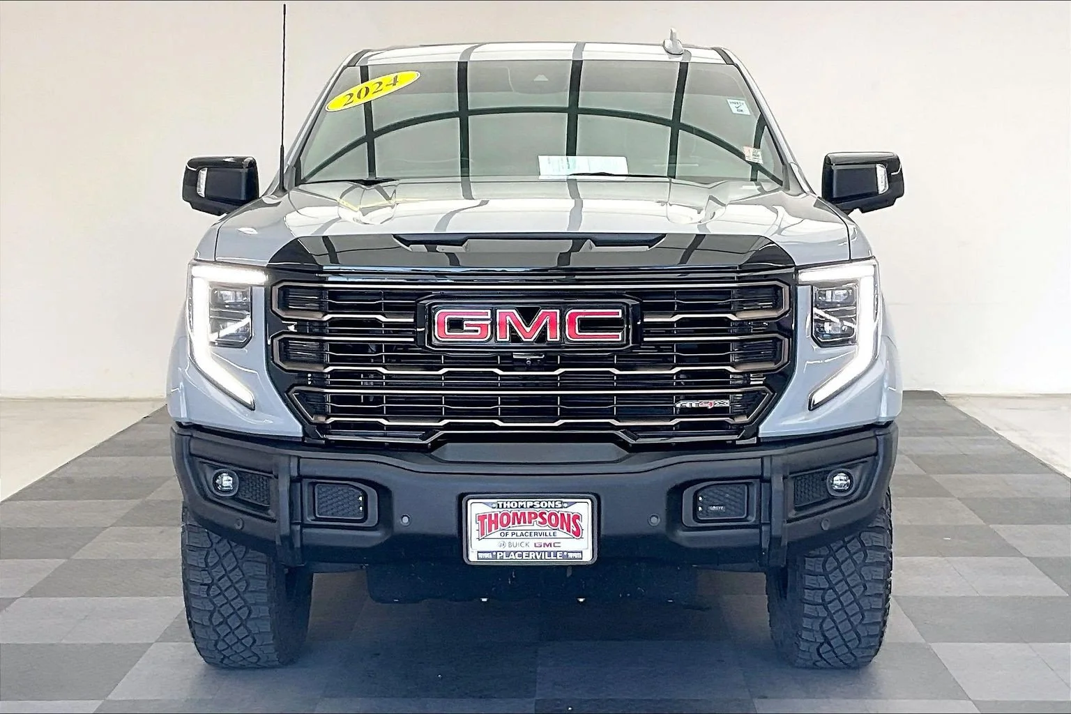 Used 2024 Thunderstorm Gray GMC AT4X image 2
