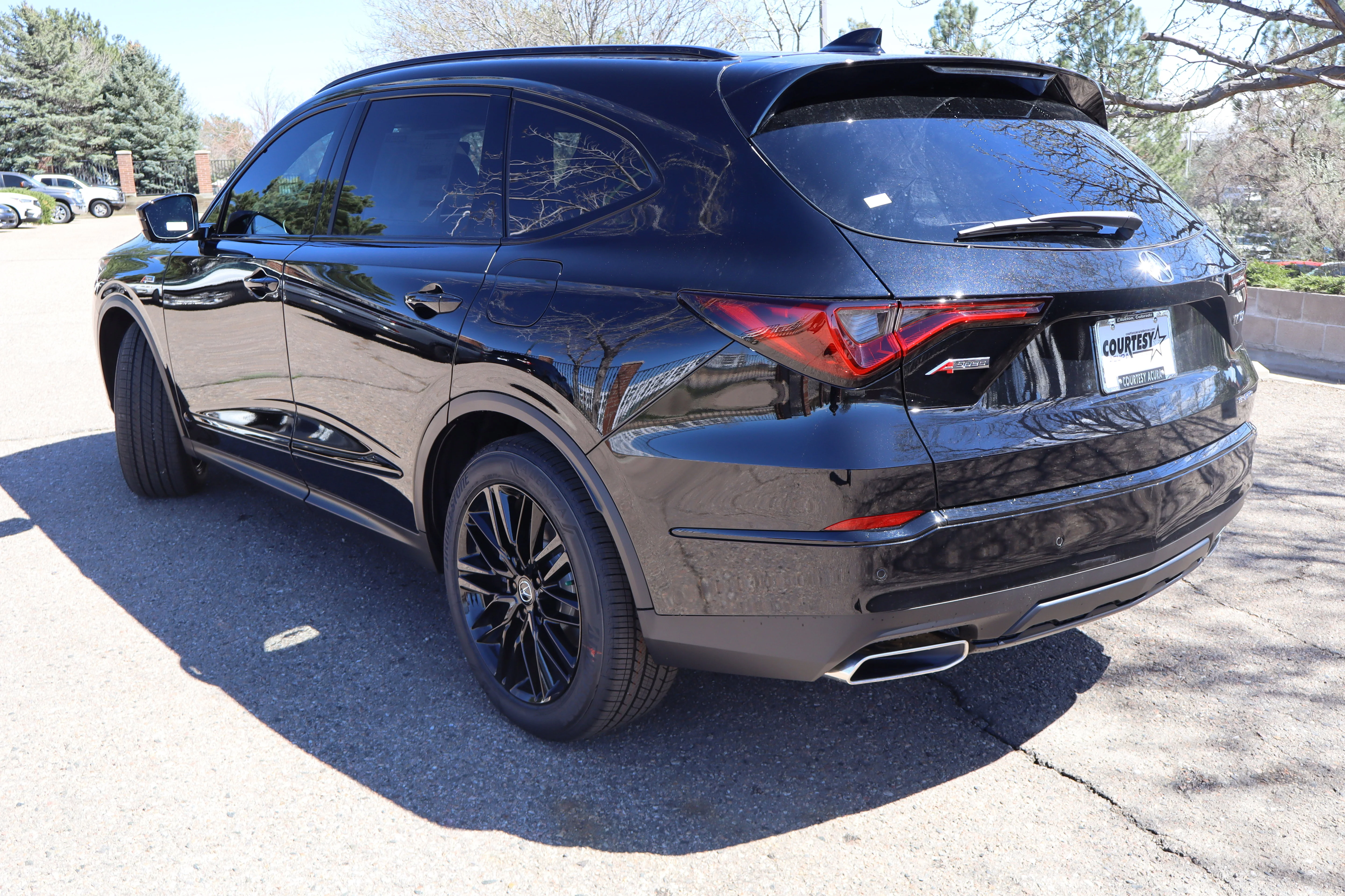 New 2026 Majestic Black Pearl Acura w/A-Spec Advance Package image 4