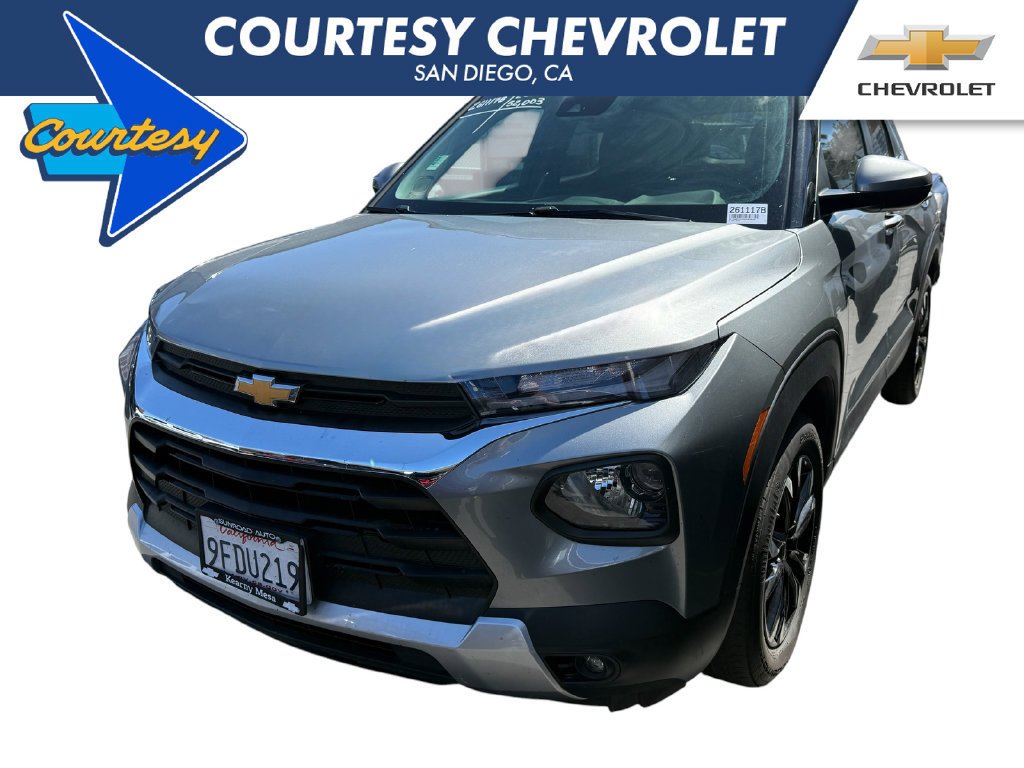Used 2023 STERLING GRAY METALLIC Chevrolet LT image 1