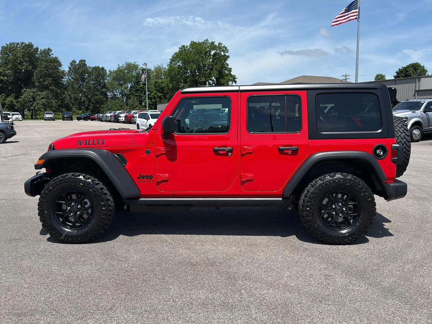 New 2026 Firecracker Red Clearcoat Jeep Willys image 7