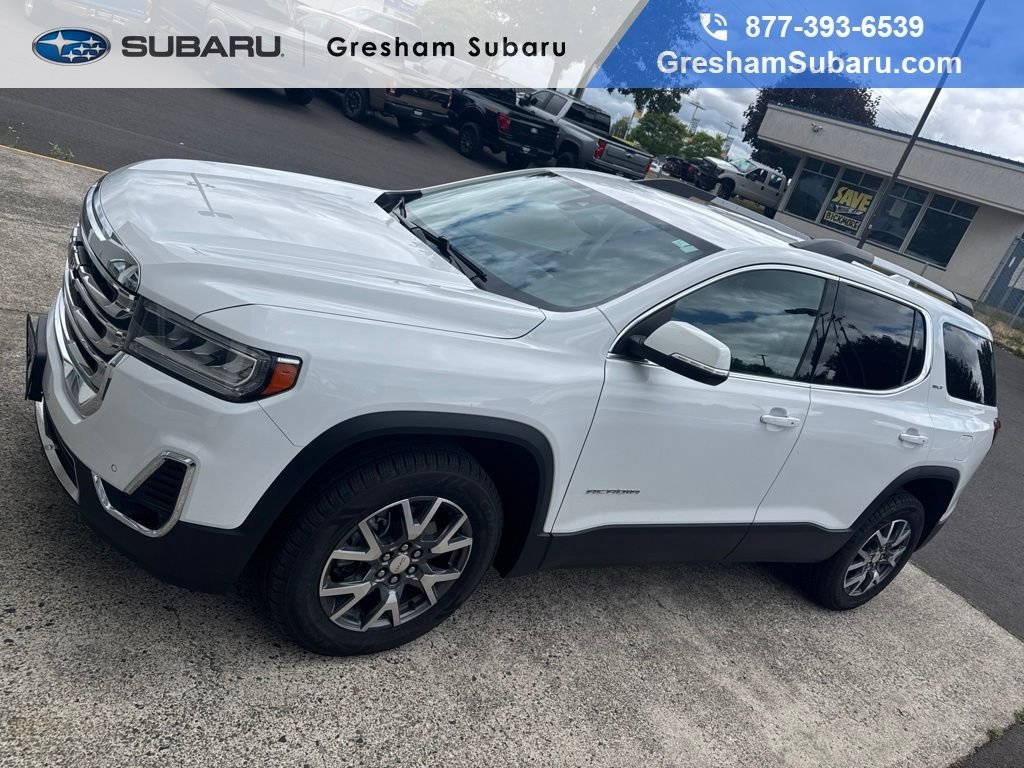 Used 2023 Summit White GMC SLT image 1