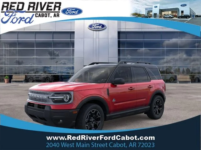 New 2025 Red Ford Outer Banks image 1