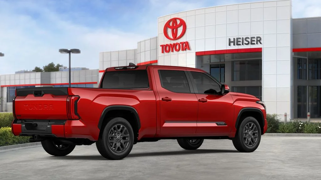 New 2026 Red Toyota Platinum image 87