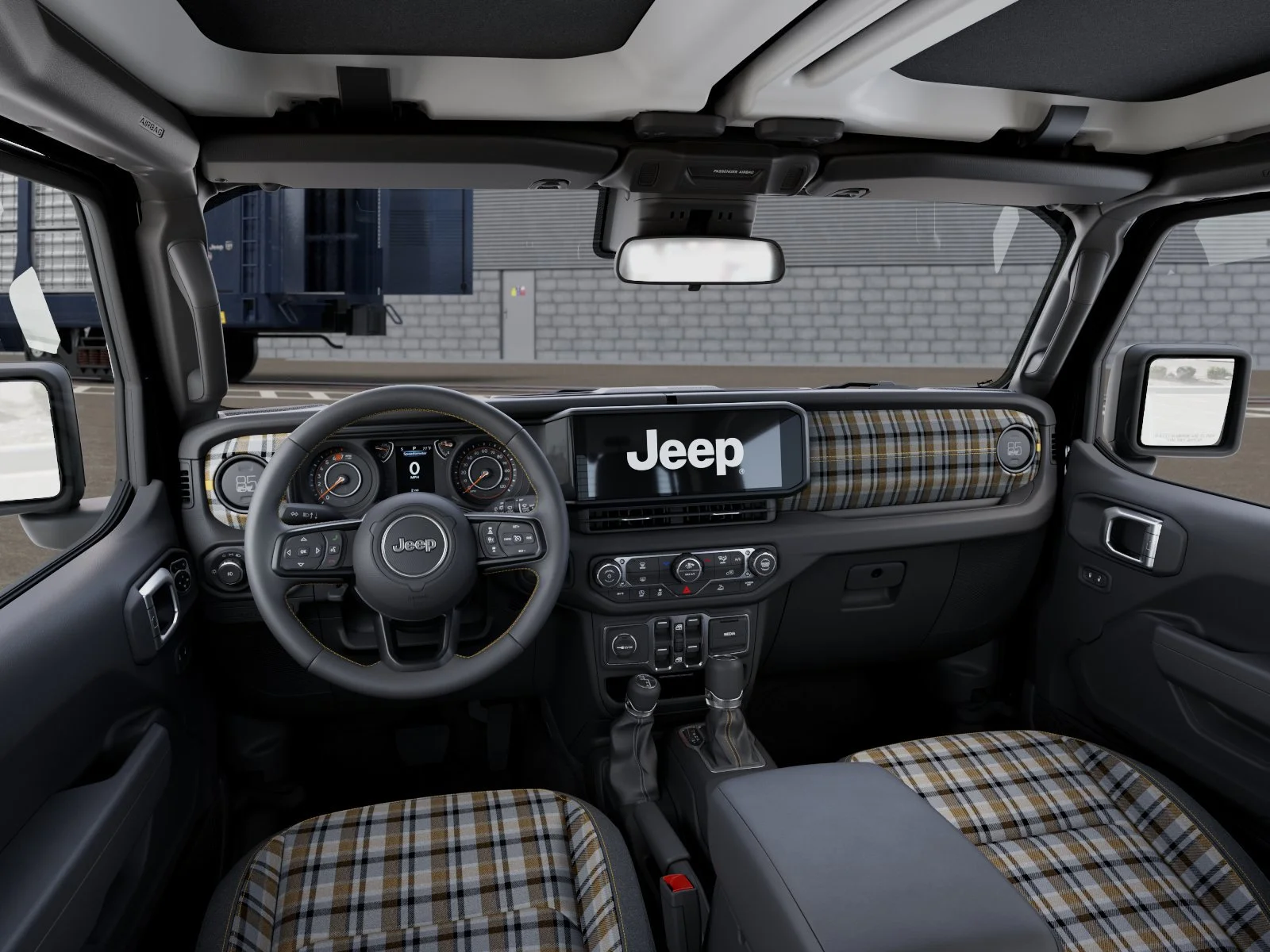 New 2026 Black Clear-Coat Exterior Paint Jeep 85th Anniversary Edition image 16