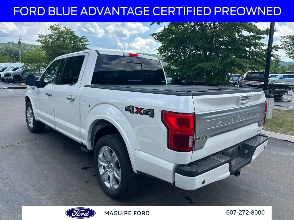 Used 2019 White Ford Platinum image 8