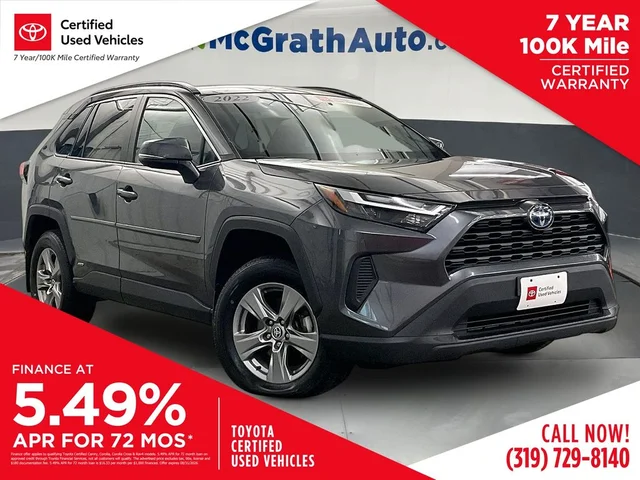 2022 Toyota RAV4 Hybrid XLE