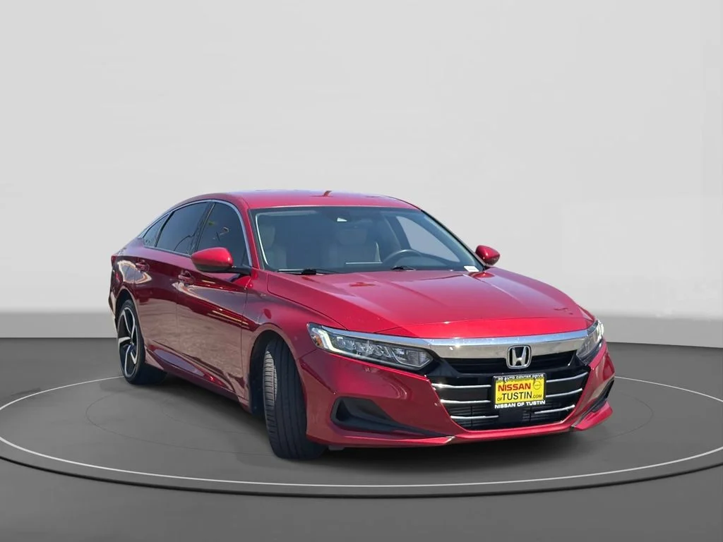 Used 2022 Radiant Red Metallic Honda LX image 3