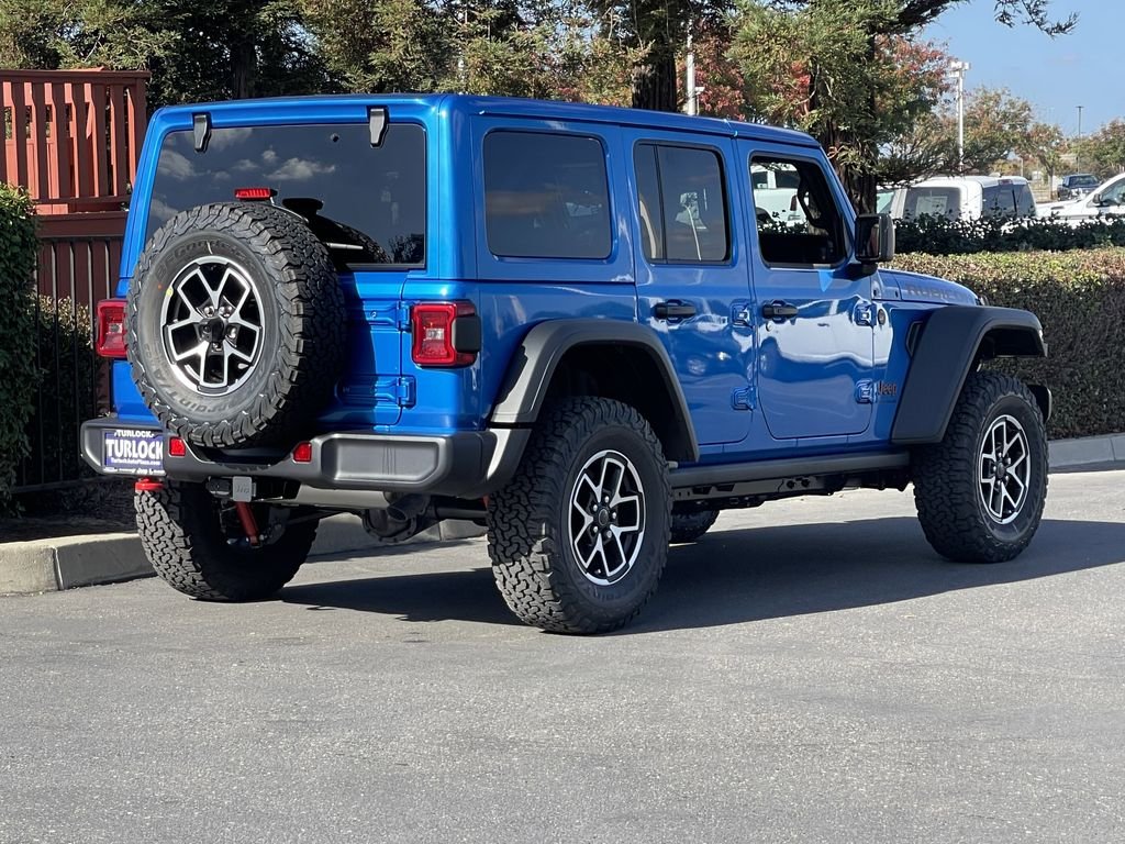 New 2026 Hydro Blue Pearl-Coat Exterior Paint Jeep Rubicon image 9