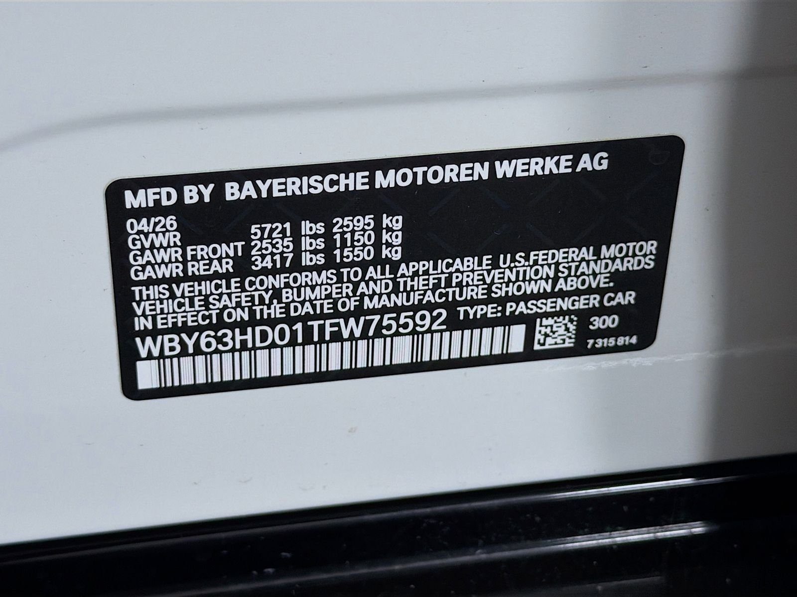 New 2026 Alpine White BMW eDrive40 image 33