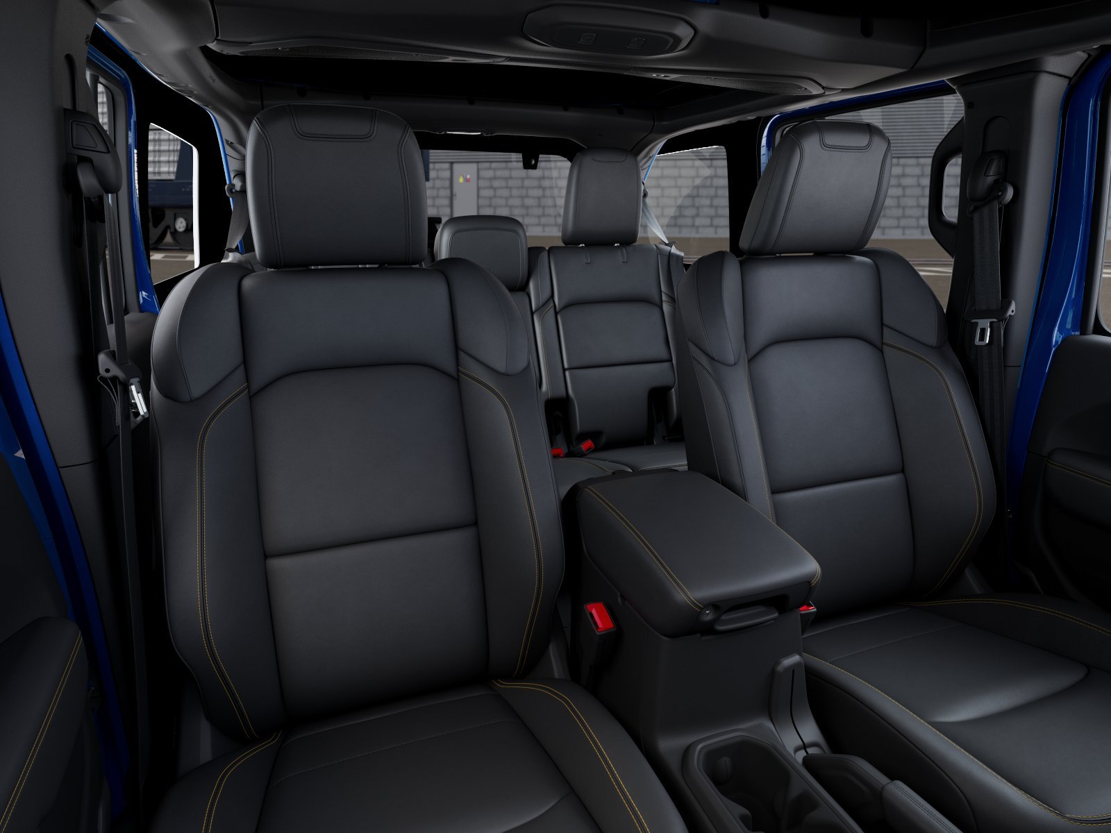 New 2026 Hydro Blue Pearl-Coat Exterior Paint Jeep Sahara image 9
