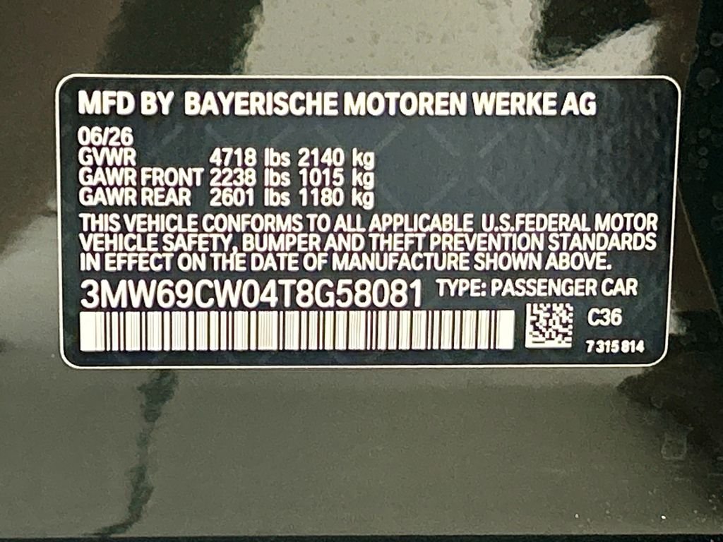 New 2026 Gray Metallic BMW 330i image 34