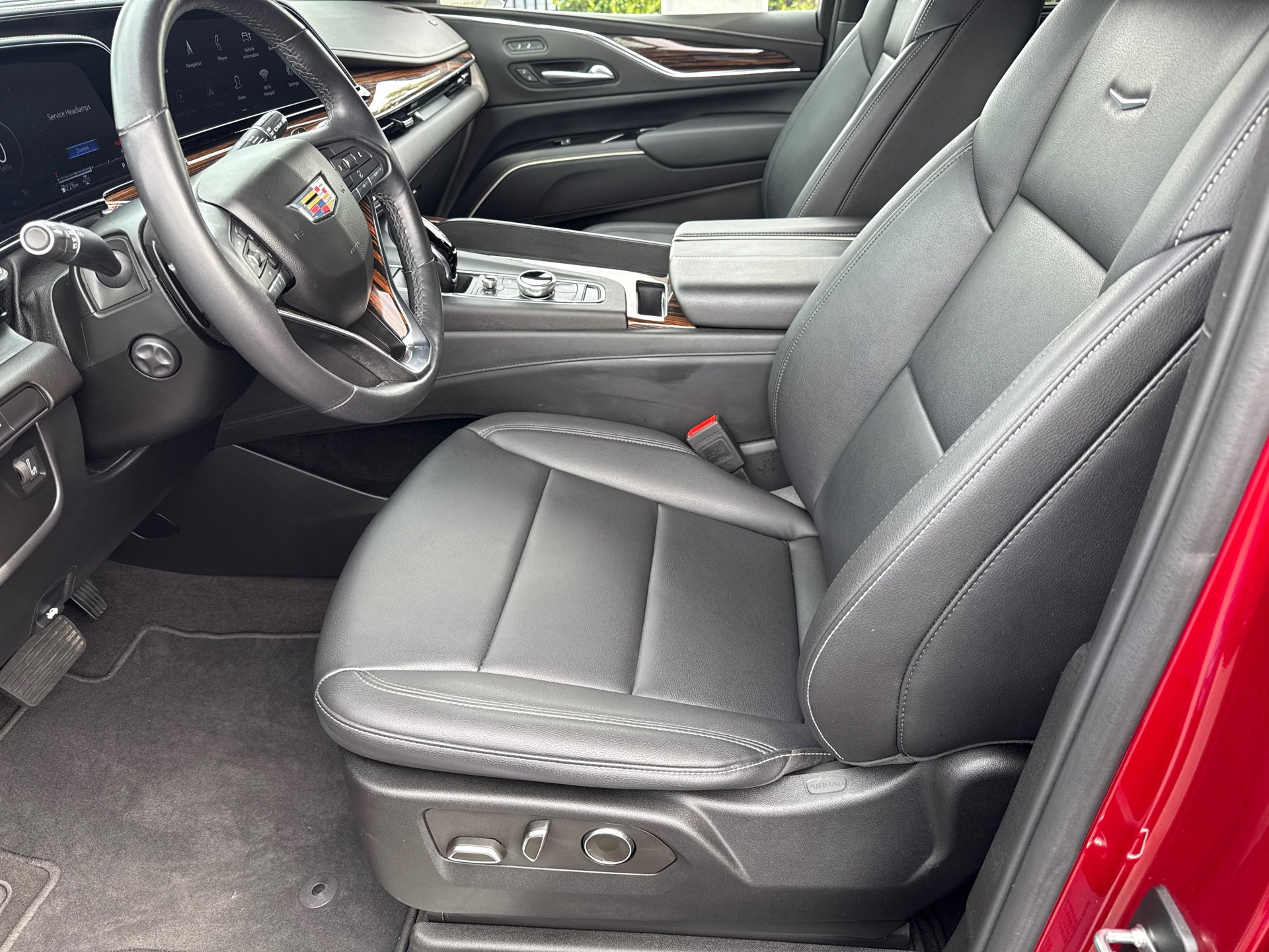 Used 2024 Radiant Red Tintcoat Cadillac Luxury image 23
