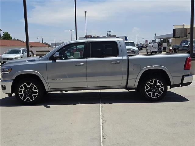 Used 2025 Silver RAM Laramie 4x4 Crew Cab 144.5 in. WB image 2