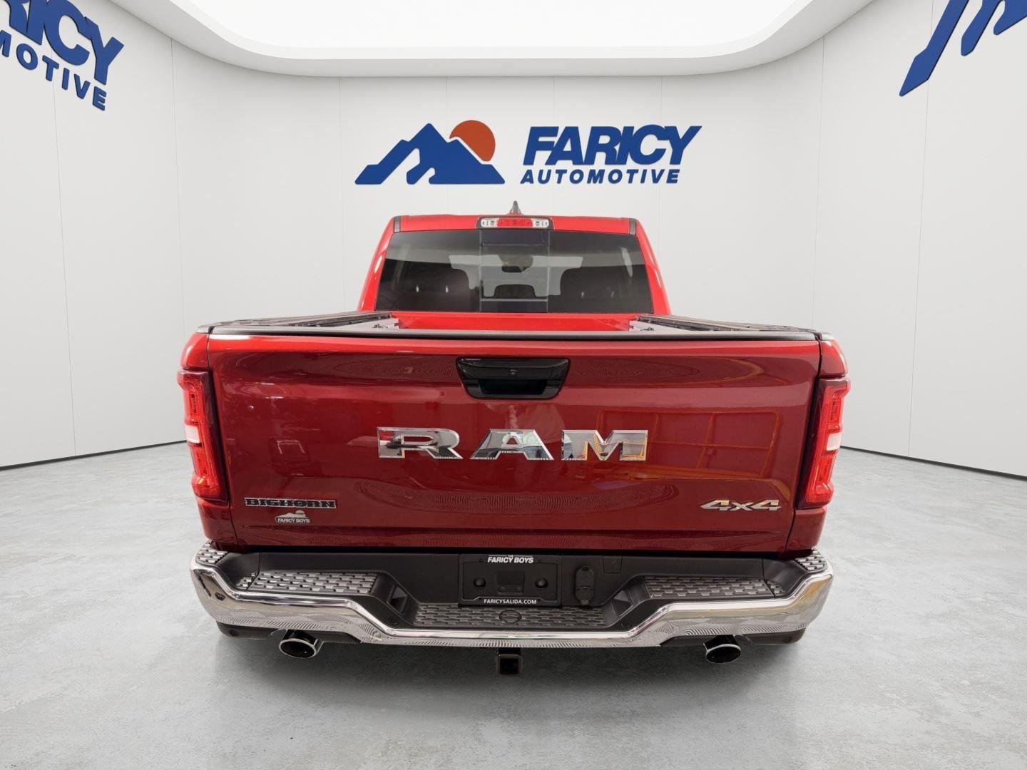 New 2026 Molten Red Pearl-Coat Exterior Paint RAM Big Horn image 4