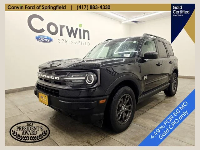 Certified Used 2023 Shadow Black Ford Big Bend image 1