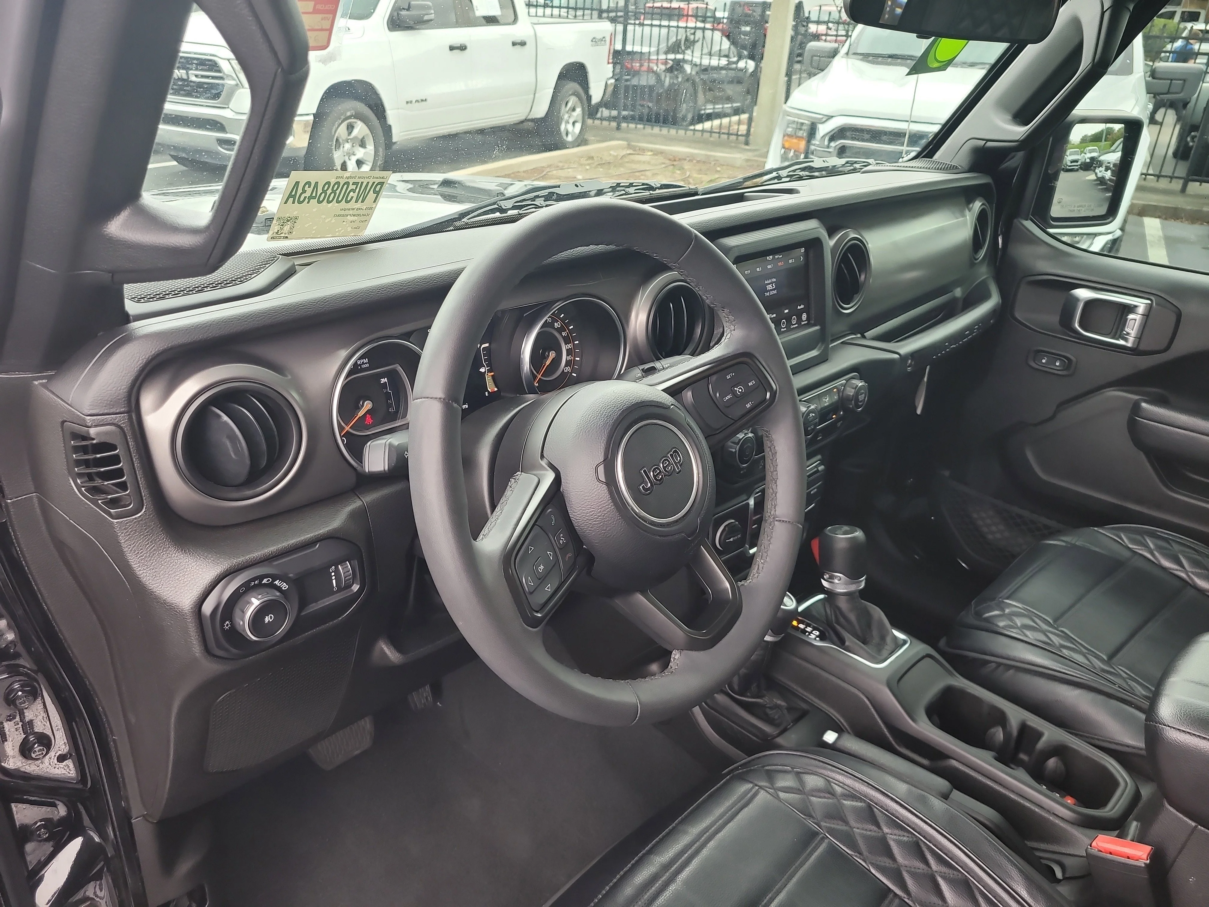 Used 2023 Black Clearcoat Jeep Willys image 18