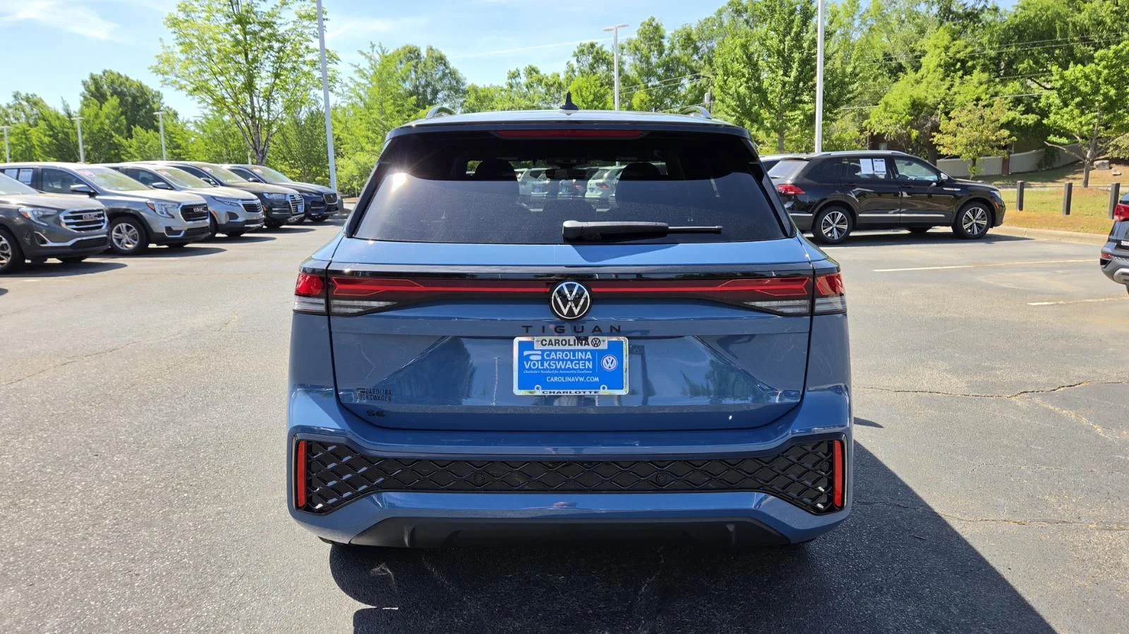 New 2026 Monterey Blue Pearl Volkswagen SE R-Line Black image 4