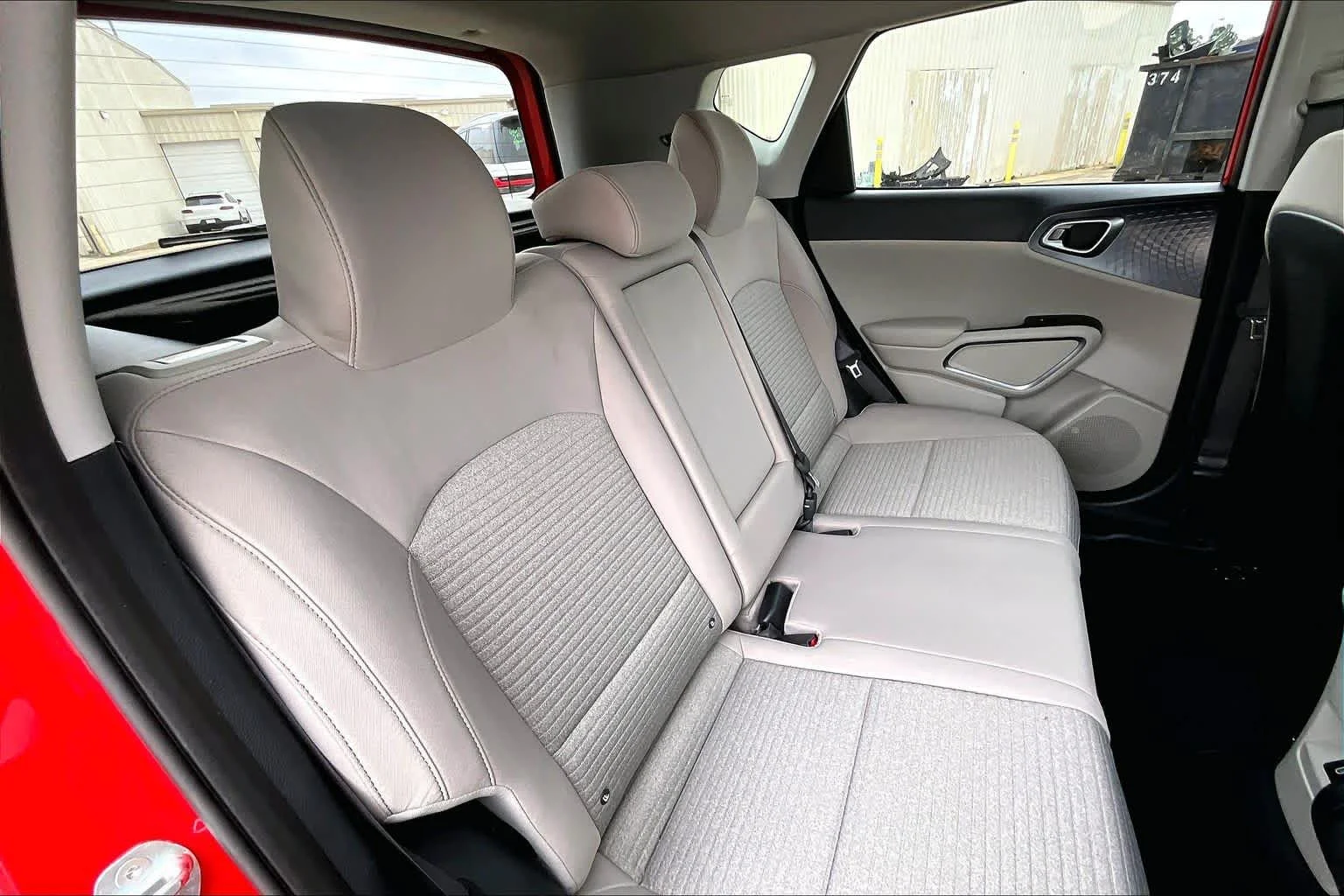 Used 2025 Inferno Red Kia EX image 20