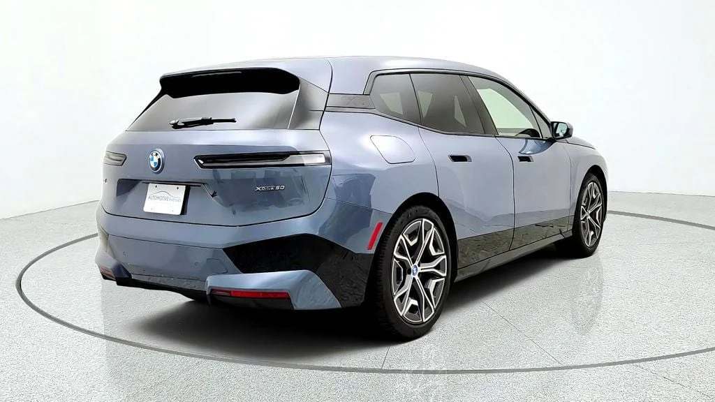 Used 2025 Storm Bay Metallic BMW xDrive50 SAV w/ Premium, Sport, Luxury Pkgs & Air Suspension image 5