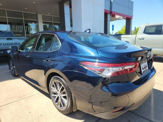 Used 2021 Blue Toyota XLE image 9