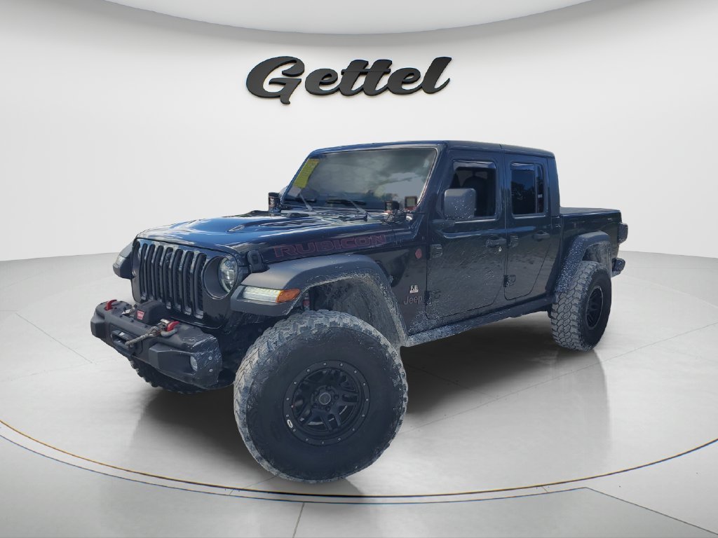 Used 2021 Black Jeep Rubicon image 1