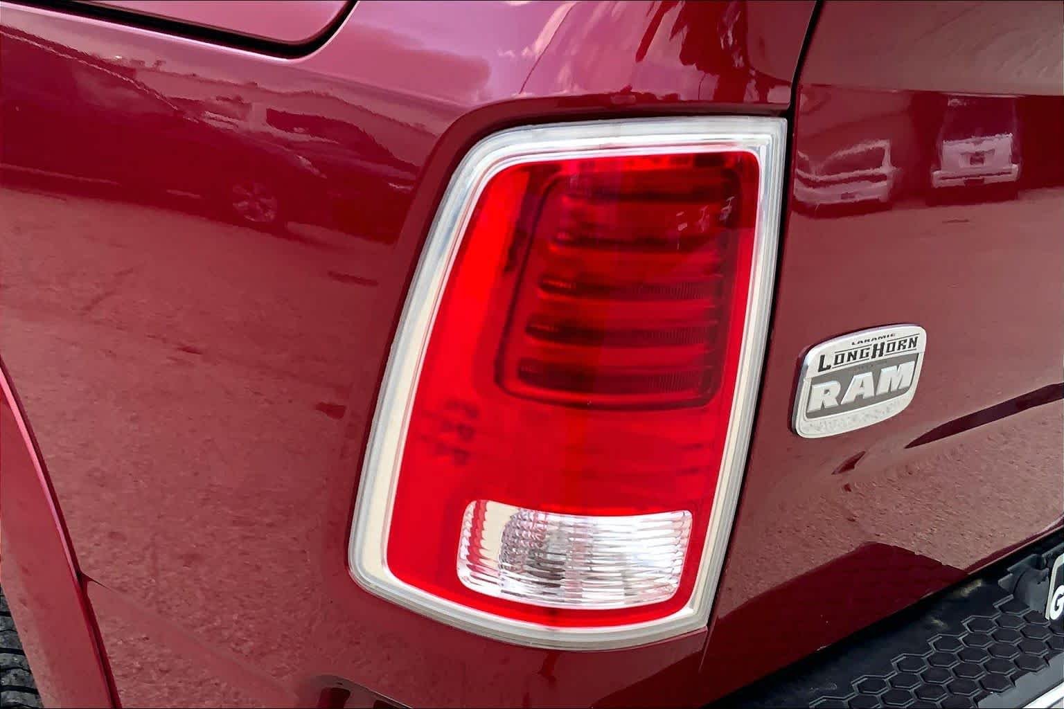 Used 2015 Deep Cherry Red Crystal Pearlcoat Ram Laramie Longhorn image 29