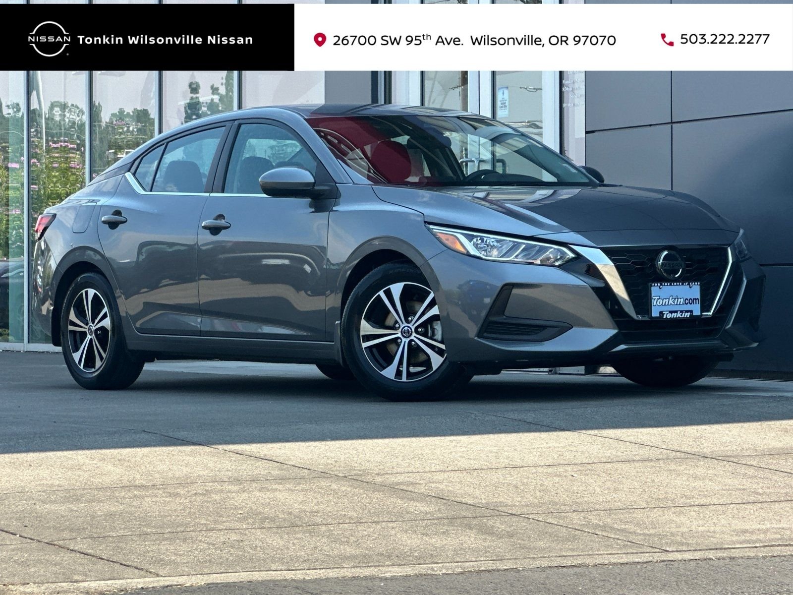 Used 2023 Gun Metallic Nissan SV image 1