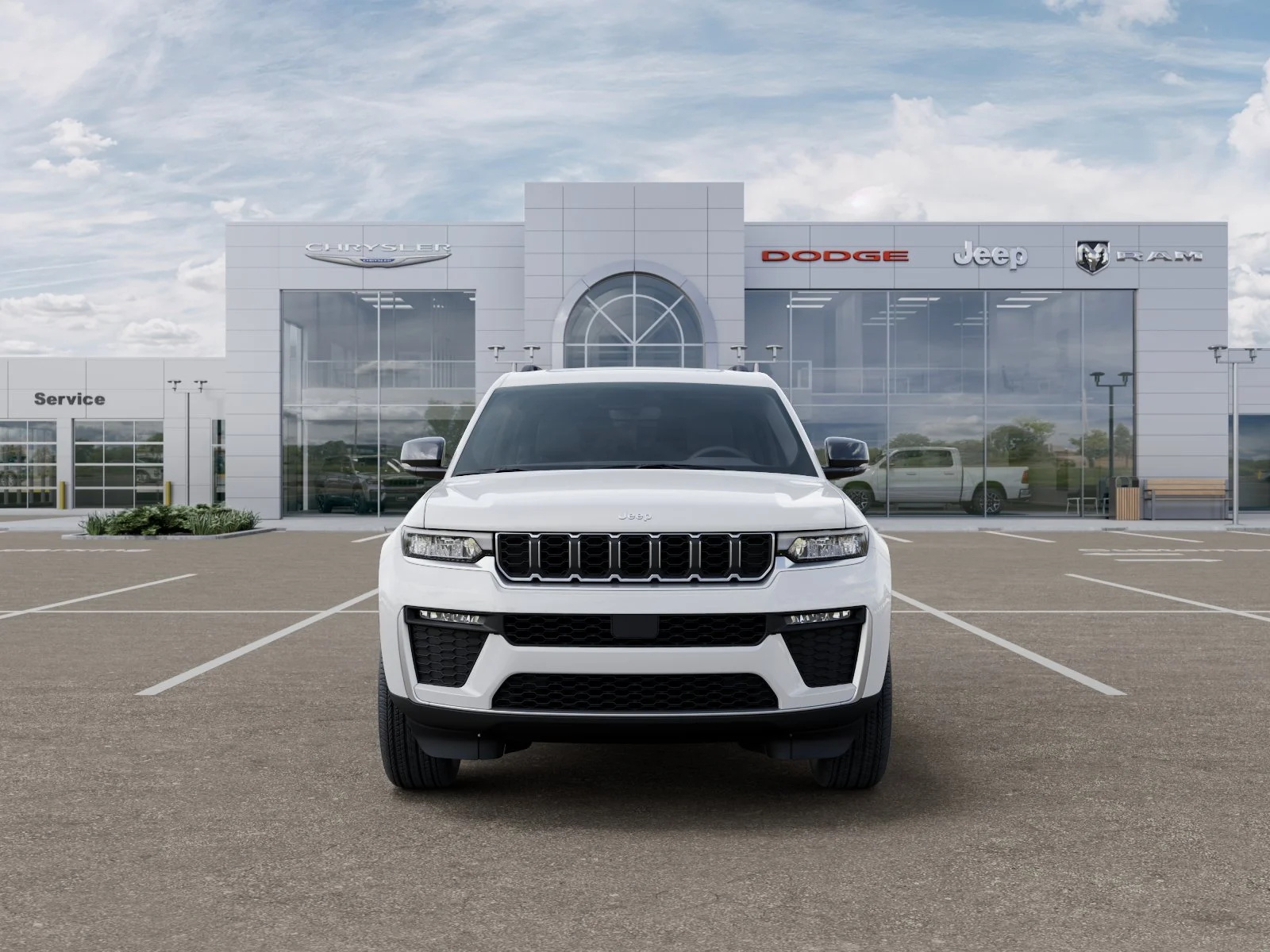New 2027 Bright White Clear-Coat Paint Jeep Limited image 39