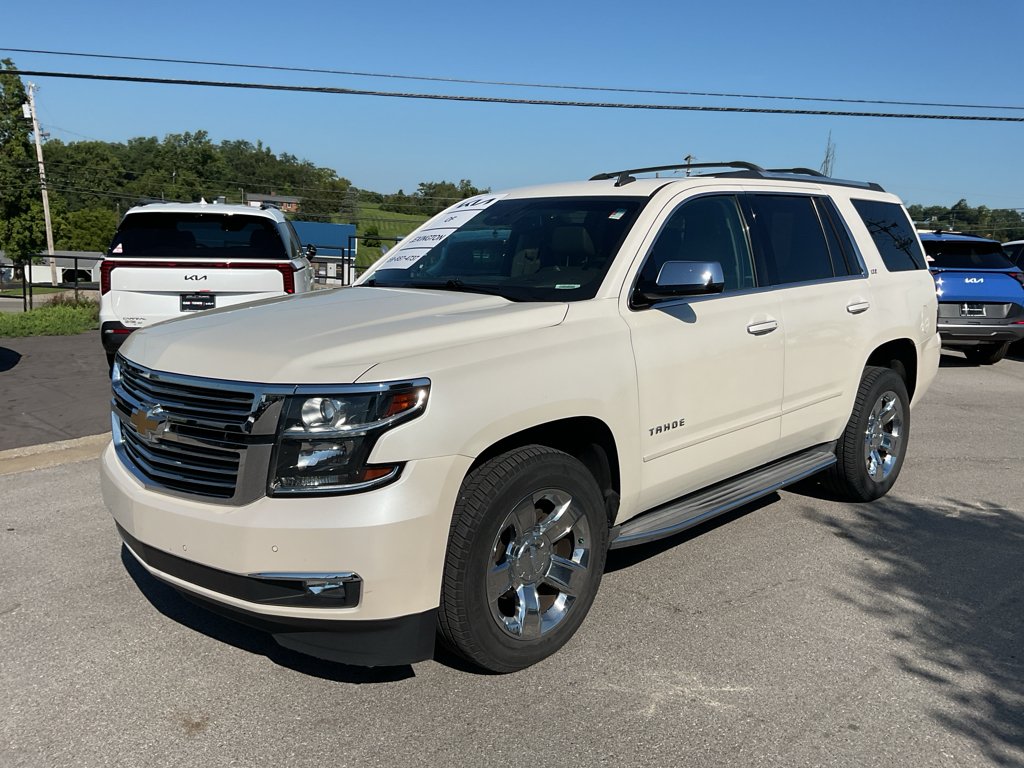 Used 2015 White Diamond Tricoat Chevrolet LTZ image 4