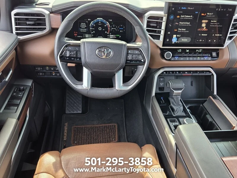 Used 2025 Magnetic Gray Metallic TOYOTA 1794 EDITION HYBRID CREWMAX 5.5