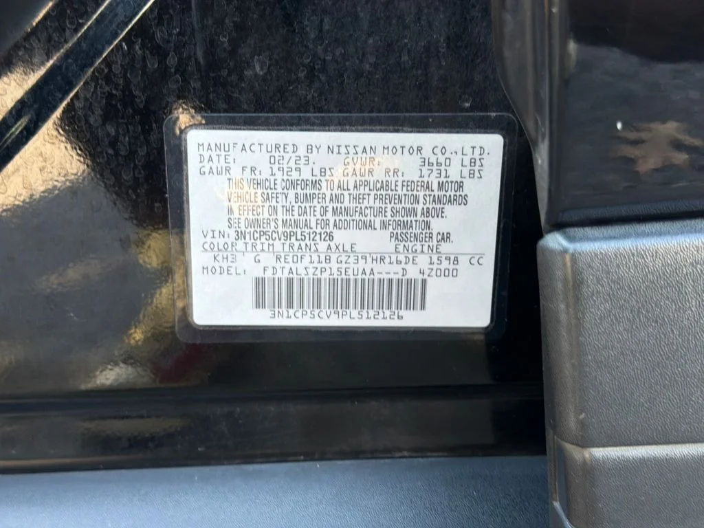 Used 2023 Black Nissan SV image 29