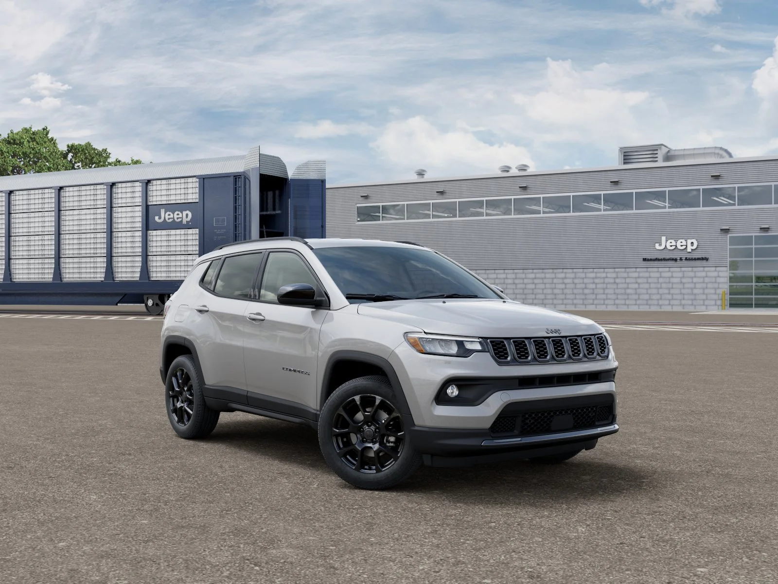 New 2026 Silver Zynith Metallic Clearcoat Jeep Latitude image 3